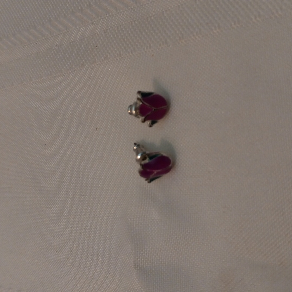 Spring Tulip Earrings